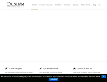 Tablet Screenshot of dunhamfittedfurniture.co.uk